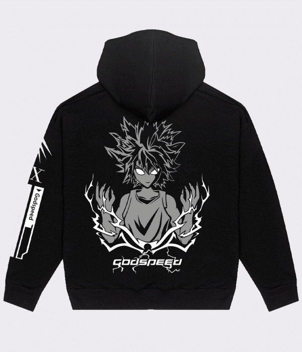 Killua reflective hoodie - Image 2